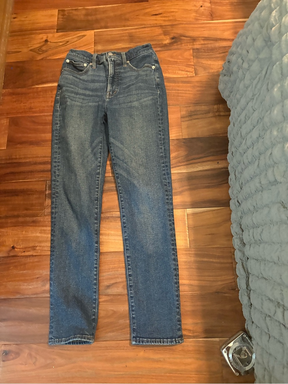 Madewell The Perfect‎ Vintage Jean Size 24 High Rise Straight Leg Dark (1364)